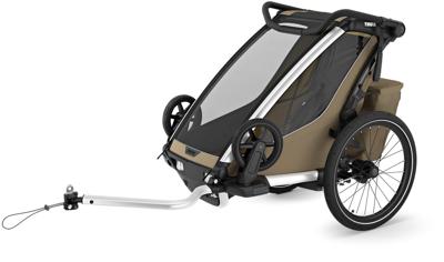 THULE bicycle trailer chariot cross 2 faded kha