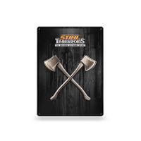 Stihl Metaalplaat "Timbersports" | 30 x 40 cm - 4205600003