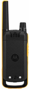 Motorola Talkabout T82 Extreme Quad Pack twee-weg radio 16 kanalen Zwart, Oranje