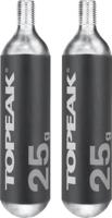 TOPEAK Co2 cartridge 25g threated (2 pieces)