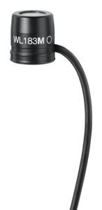 Shure WL183M Zwart Lavalier-/reversmicrofoon