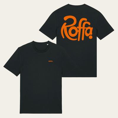 ROFFA. t-shirt regular fit - City Orange - 100% organisch katoen