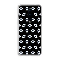 Eyes pattern: OnePlus 8 Transparant Hoesje