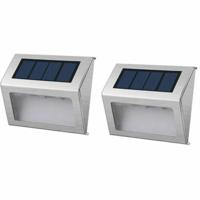 Lamp Lumisky 2X Wally W8 Wit Staal 1 W (2 Stuks)
