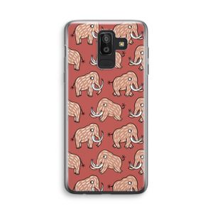 Mammoet: Samsung Galaxy J8 (2018) Transparant Hoesje