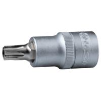 KS Tools Torx-Bitstecknuss 1/2 TX25x55mm mit Bohrung 911.1372 Verwisselbare kop T 25