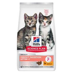 Hill&apos;s Kitten Perfect Digestion kip met bruine rijst kattenvoer 7 kg