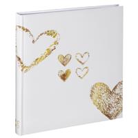 Hama Boekalbum Lazise 29x32 Cm 50 Witte Pagina&apos;s Goud