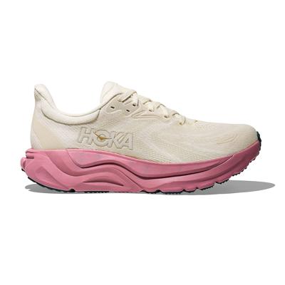 Hoka Arahi 8 hardloopschoenen Alabaster/Lingoberry dames