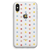 Bollen: iPhone X Transparant Hoesje