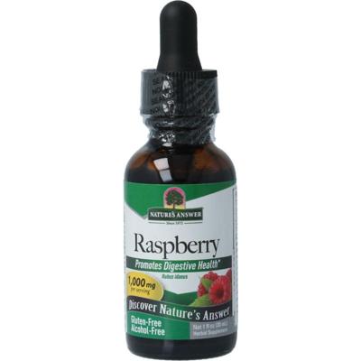 Natures Answer Frambozenblad extract alcoholvrij