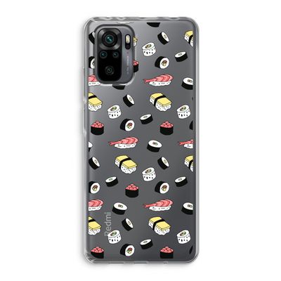 Sushi time: Xiaomi Redmi Note 10 Pro Transparant Hoesje