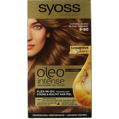 Syoss Color Oleo Intense 6-80 caramel blond haarverf