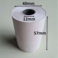 Thermorol 57x40x12 mm wit BPA-vrij