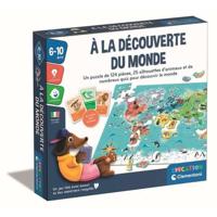 Clementoni - Puzzle per scoprire il mondo - Con attività, sfide, lotteria e gioco di ricerca - Dai 6 anni in su