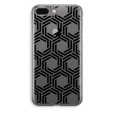 Geometrisch patroon: iPhone 8 Plus Transparant Hoesje