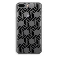Geometrisch patroon: iPhone 8 Plus Transparant Hoesje