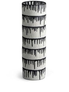 L'Objet vase médium Tokasu en porcelaine (39 cm) - Blanc