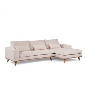 Giga Meubel - Hoekbank Stof - Beige - 3-Zits Rechts - Grande