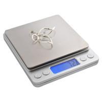 Ruhhy Digitale keukenweegschaal - zilver - tot 2 kg - elektrisch