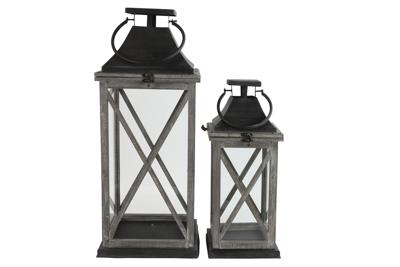 Decostar Countryfield Lantaarn vk Taldon grijs groot