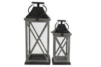 Decostar Countryfield Lantaarn vk Taldon grijs groot