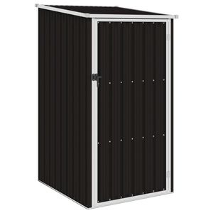 VidaXL Tuinschuur 87x98x159 cm gegalvaniseerd staal bruin