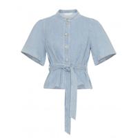 MSCH - Blauw | Dames | Blouse | Blauw | S | regular | Kamst mode MSCH - Blauw | Dames | Blouse | Blauw | S | regular | Kamst mode