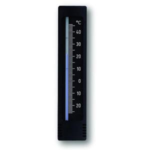 TFA Dostmann Binnen/buitenthermometer Analoog Kunststof 14,5cm Zwart