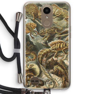 Haeckel Lacertilia: LG K10 (2017) Transparant Hoesje met koord