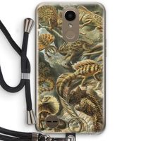 Haeckel Lacertilia: LG K10 (2017) Transparant Hoesje met koord