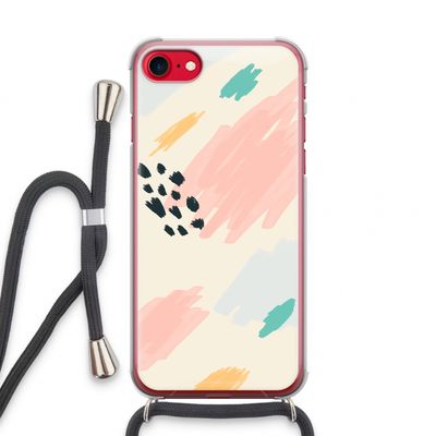 Sunday Chillings: iPhone SE 2020 Transparant Hoesje met koord