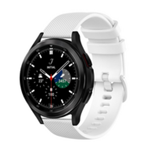 Sportband met motief - Wit - Samsung Galaxy Watch 4 Classic - 42mm & 46mm