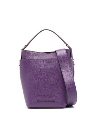 Fabiana Filippi sac cabas en cuir à fini grainé - Violet