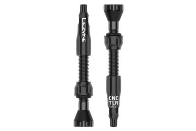 Lezyne CNC TLR Ventiel Set 44mm - Zwart Lezyne CNC TLR Ventiel Set 44mm - Zwart