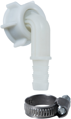Cornat Hoek-Schroefverbinding 1/2 Pvc - TEC357302