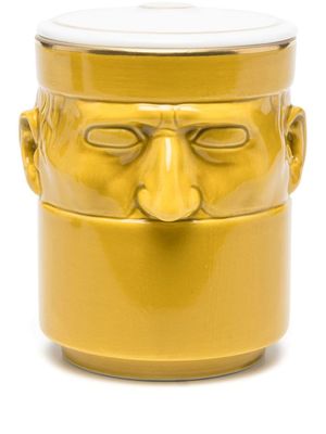 GINORI 1735 bougie parfumée Amber Lagoon (190 g) - Jaune