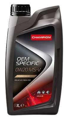 Motorolie Champion OEM Specific 0W20 MS-V A1/B1 1L 8229374