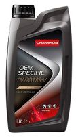 Motorolie Champion OEM Specific 0W20 MS-V A1/B1 1L 8229374