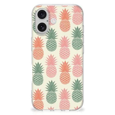 iPhone 16 | Siliconen Case | Ananas