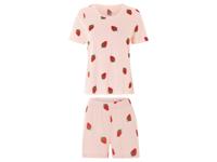 esmara Korte dames pyjama (Roze, XS (32/34))