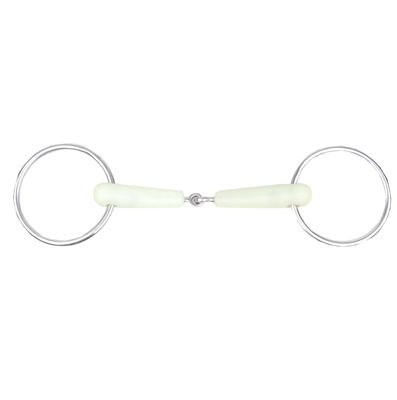 BR Apple Mouth enkel gebroken watertrens zilver maat:12,5