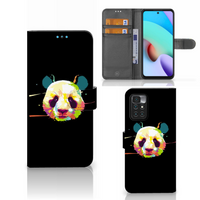 Xiaomi Redmi 10 Leuk Hoesje Panda Color - thumbnail