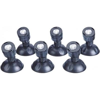 Pontec PondoStar LED Set 6 - 6x Energiezuinige Vijver Spots IP68 Neutraal Wit