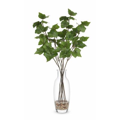 Kunsttak / kunstbloem Hedera - 5x - 55 cm - groen - boeket opvulling bladgroen