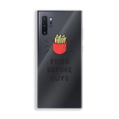 Fries before guys: Samsung Galaxy Note 10 Plus Transparant Hoesje