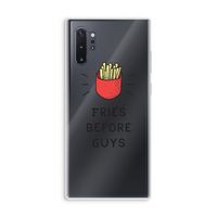 Fries before guys: Samsung Galaxy Note 10 Plus Transparant Hoesje