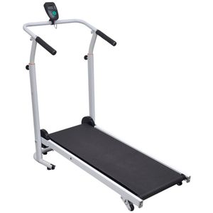 VidaXL Mini-loopband inklapbaar 93x36 cm zwart