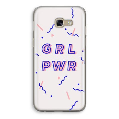 GRL PWR: Samsung Galaxy A5 (2017) Transparant Hoesje