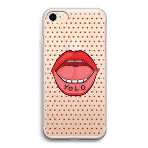 Yolo Denise: iPhone 7 Transparant Hoesje